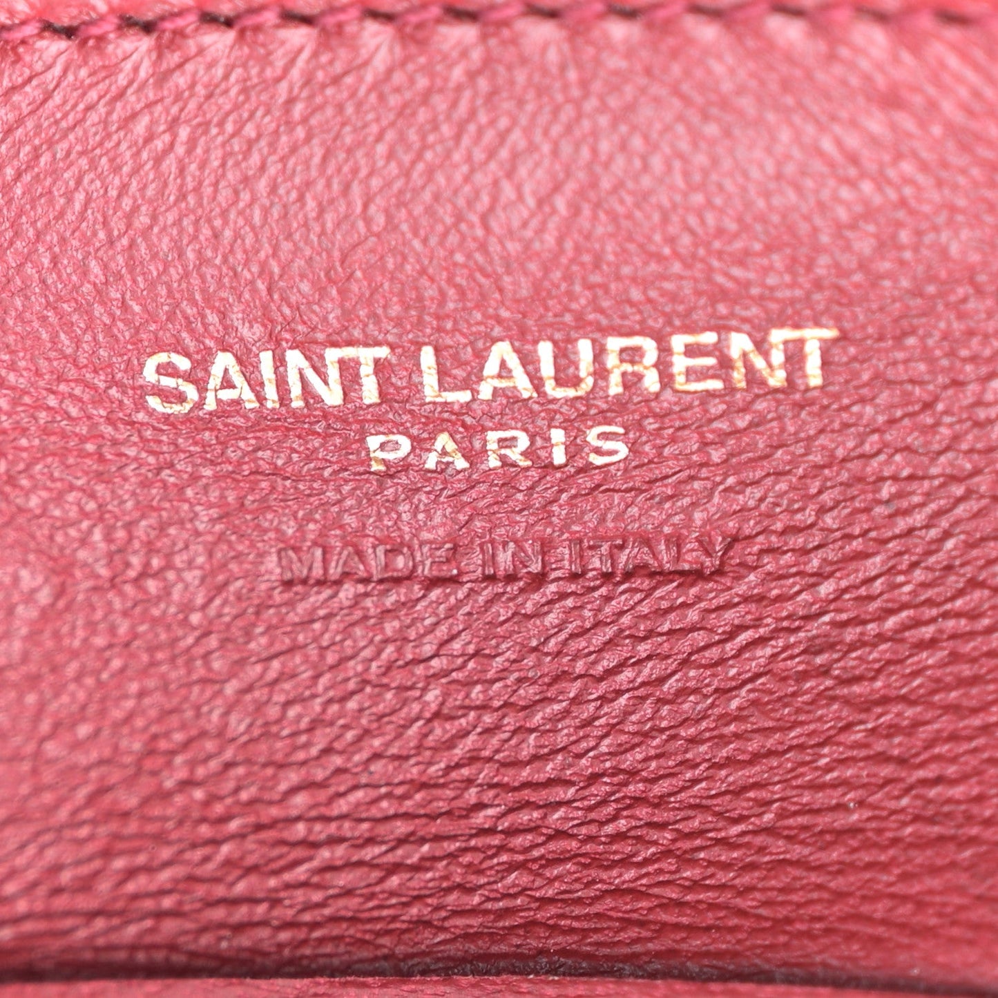 Smooth Calfskin Paris VII Large Flat Hobo Red