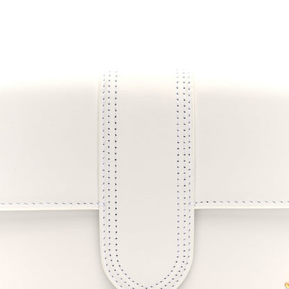 Smooth Calfskin Le Bambino Long White