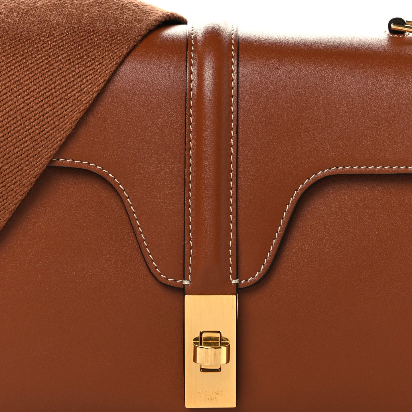 Smooth Calfskin Teen Soft 16 Shoulder Bag Tan