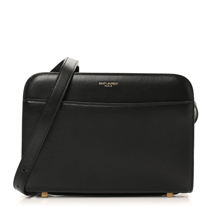 Calfskin Reverse Satchel Black