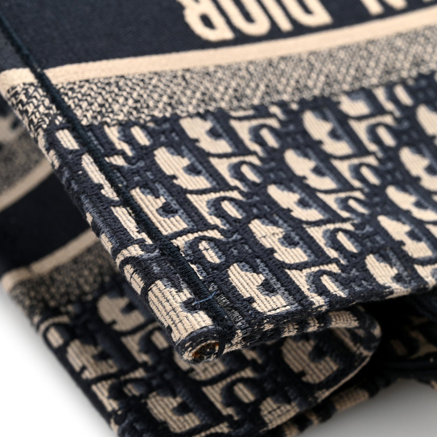 Oblique Medium Book Tote Blue Multicolor