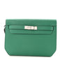 Epsom Kelly Depeches 25 Pouch Vert Jade