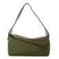 Calfskin Puzzle Hobo Avocado