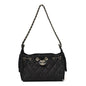 Denim Quilted Mini Chanel 25 Handbag Dark Blue