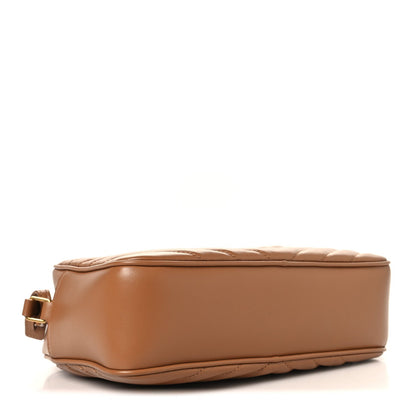 Calfskin Matelasse Monogram Lou Camera Bag Cinnamon