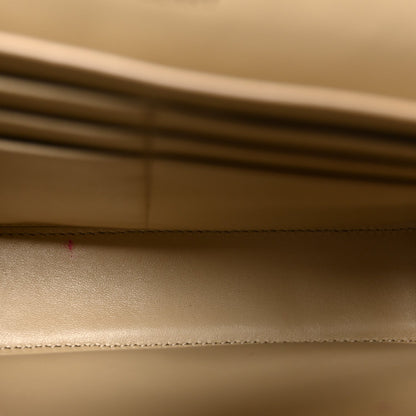Grainy Calfskin Vintage Check Hampshire Crossbody Beige