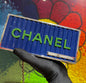 CHANEL Blue Paris Hamburg Shipping Container Minaudière Clutch Bag 2017