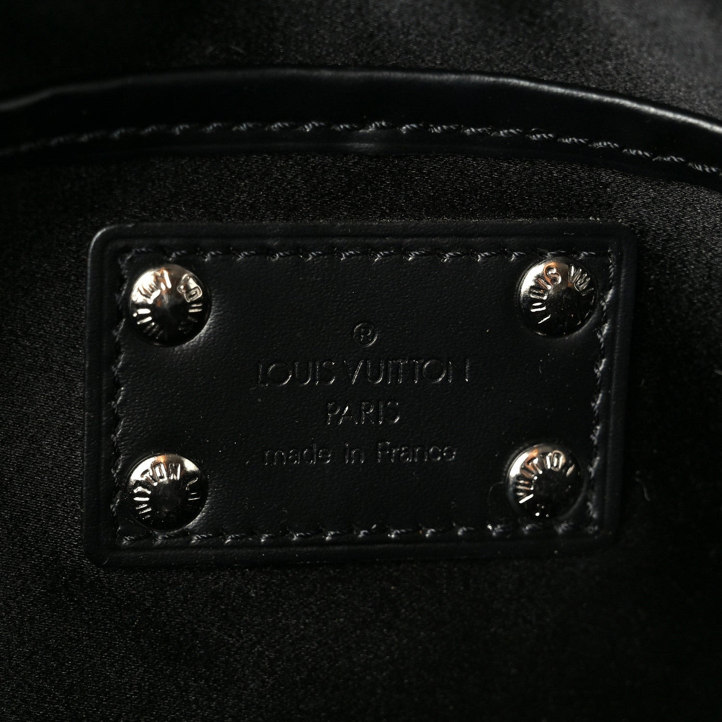 Satin Mini Monogram Conte De Fees Pochette Black