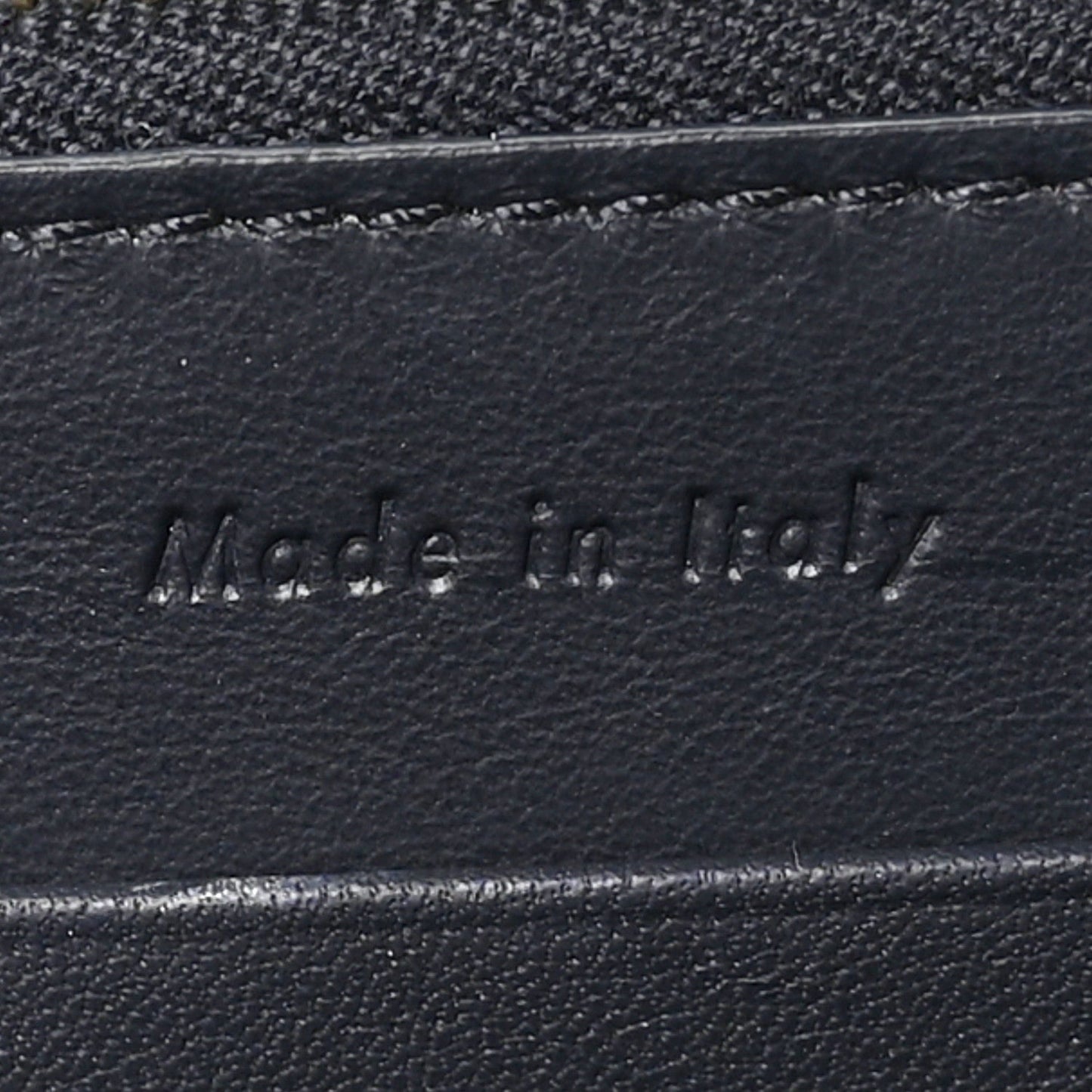 Smooth Calfskin Trotteur Clutch Navy Blue Red
