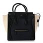 Velluto Calfskin Mini Tri-Color Luggage Navy