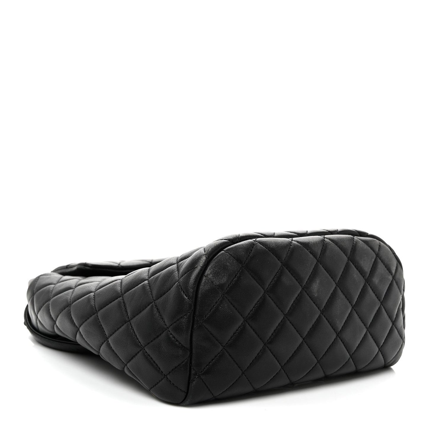 Lambskin Quilted Small Urban Spirit Backpack Black