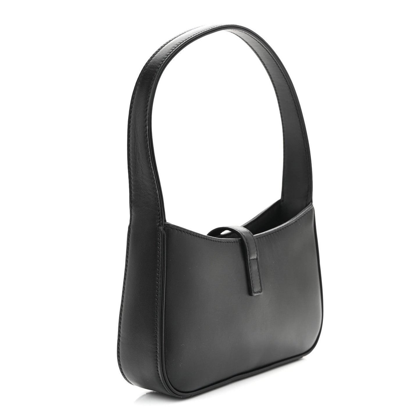 Smooth Calfskin Le 5 A 7 Mini Hobo Black