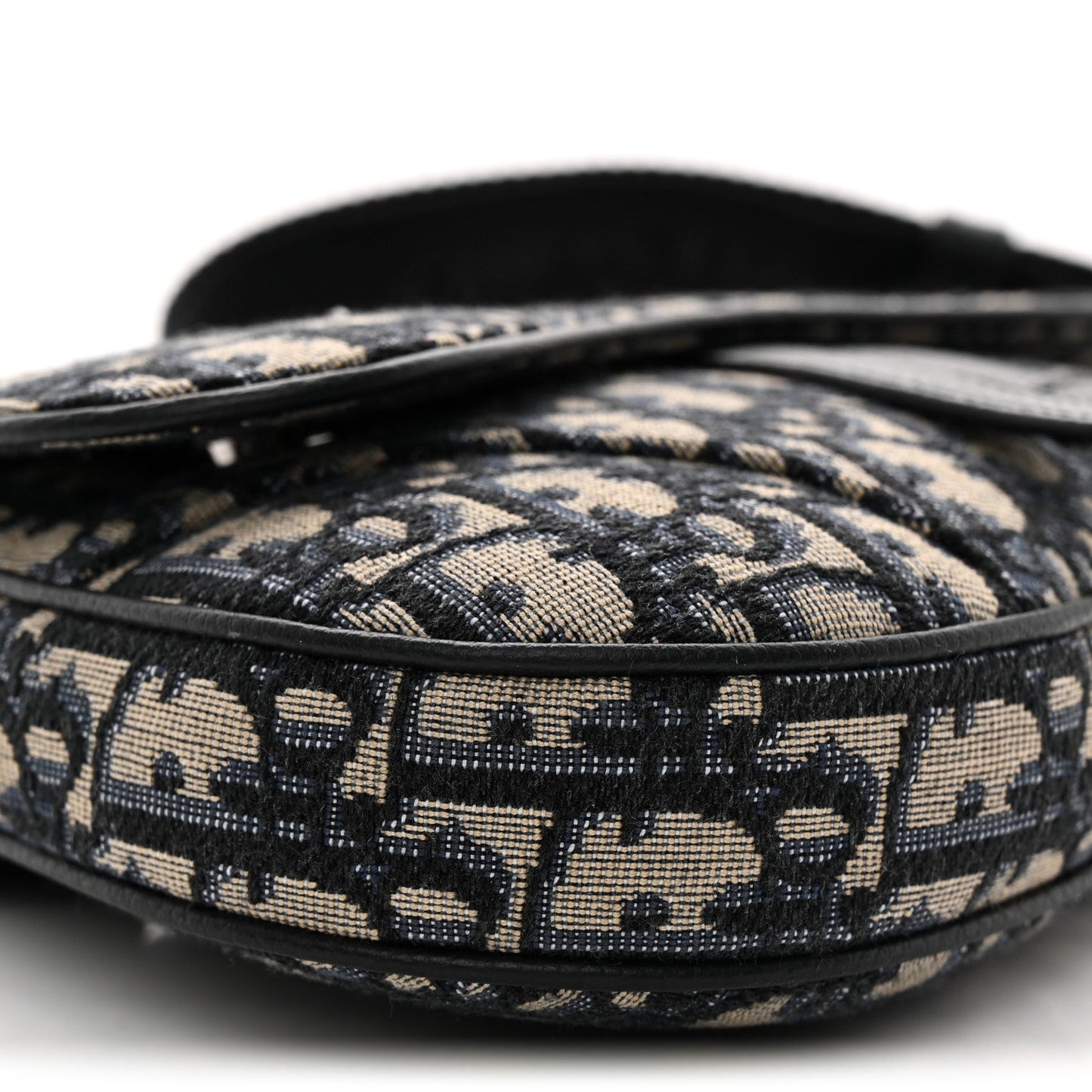 Oblique Mens Mini Saddle Bag Blue