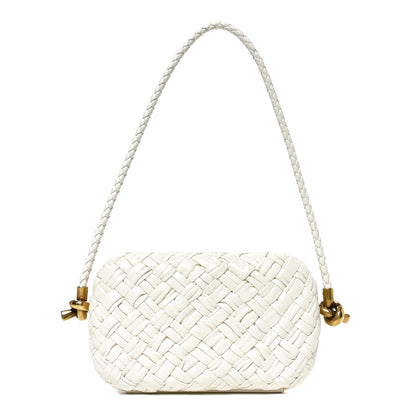 Foulard Intrecciato Knot On Strap White