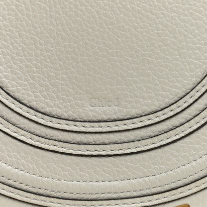 Raffia Calfskin Marcie Basket Small Marcie Round Crossbody Bag White