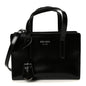Spazzolato Mini Re-Edition 1995 Double Handle Handbag Black