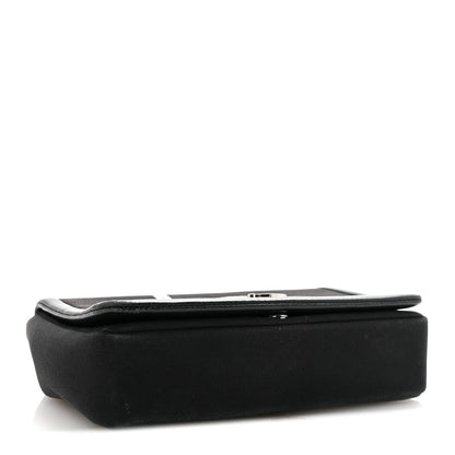 Canvas Printed Small Love Lola Bag Black