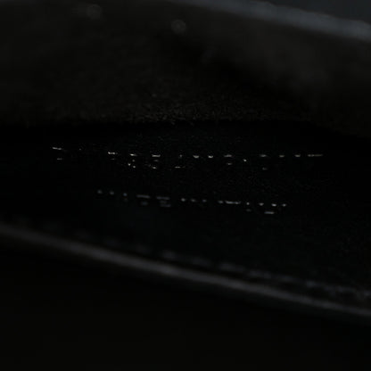 Smooth Calfskin Medium Classic Monogram Kate Tassel Satchel Black