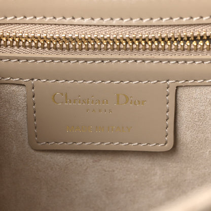 Calfskin Macrocannage Small Diorcamp Messenger Sand