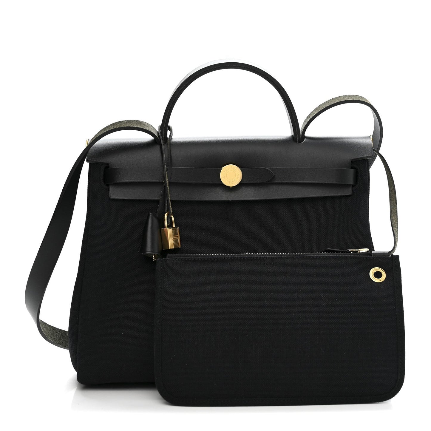 Military Toile Vache Hunter Herbag Zip Retourne 31 PM Bleu Marine Black