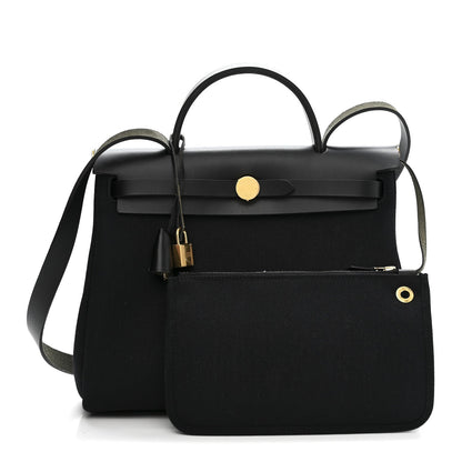 Military Toile Vache Hunter Herbag Zip Retourne 31 PM Bleu Marine Black