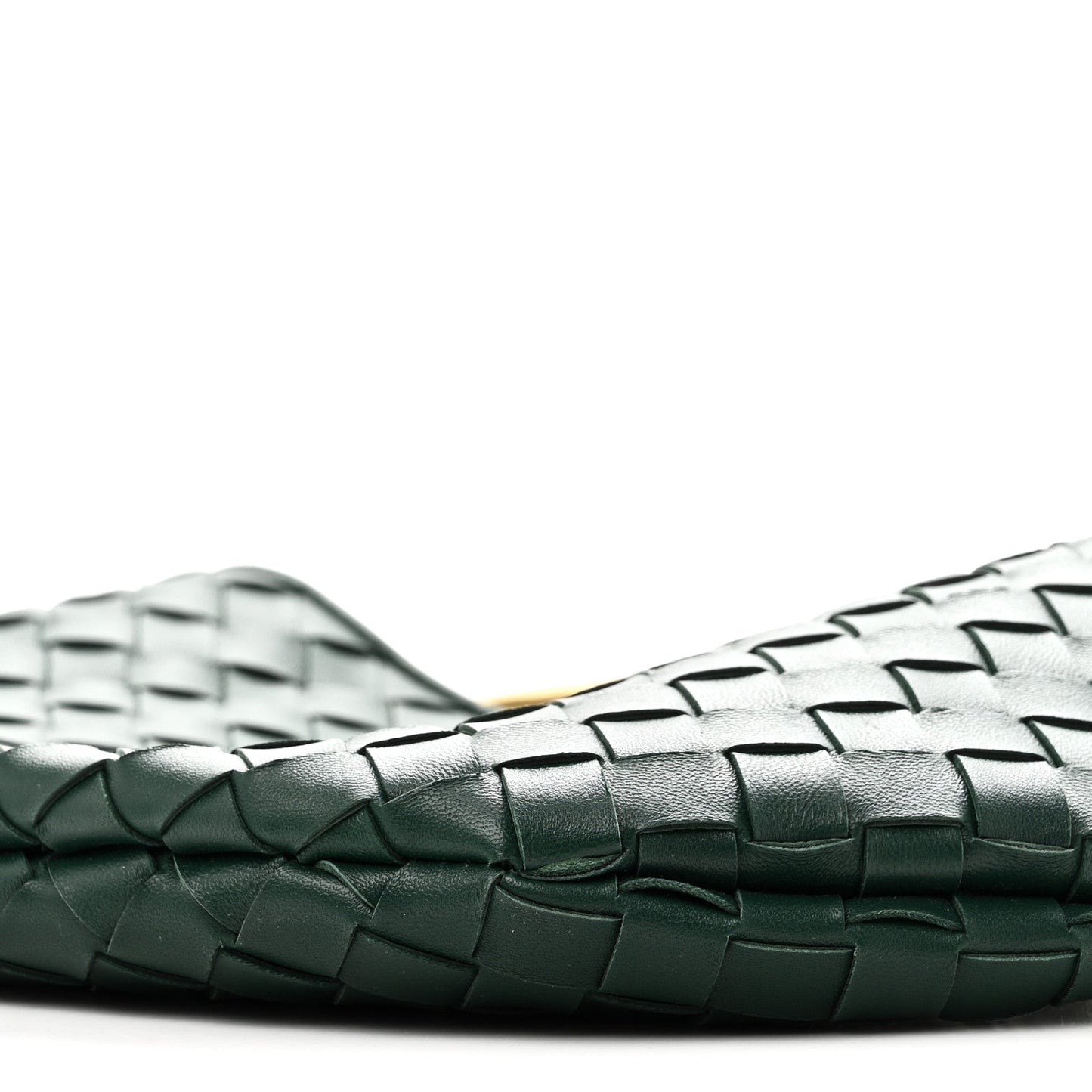 Nappa Intrecciato Sardine Bag Emerald Green
