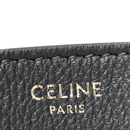 Calfskin Triomphe Heloise Shoulder Bag Slate Grey