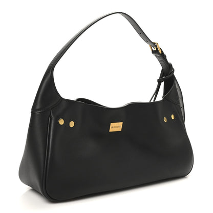 Smooth Calfskin Small Bel Air Shoulder Bag Black