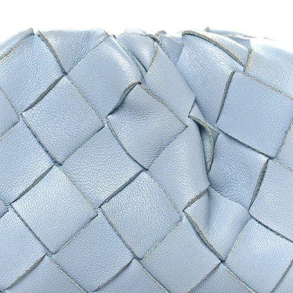 Nappa Intrecciato Coin Purse Ice