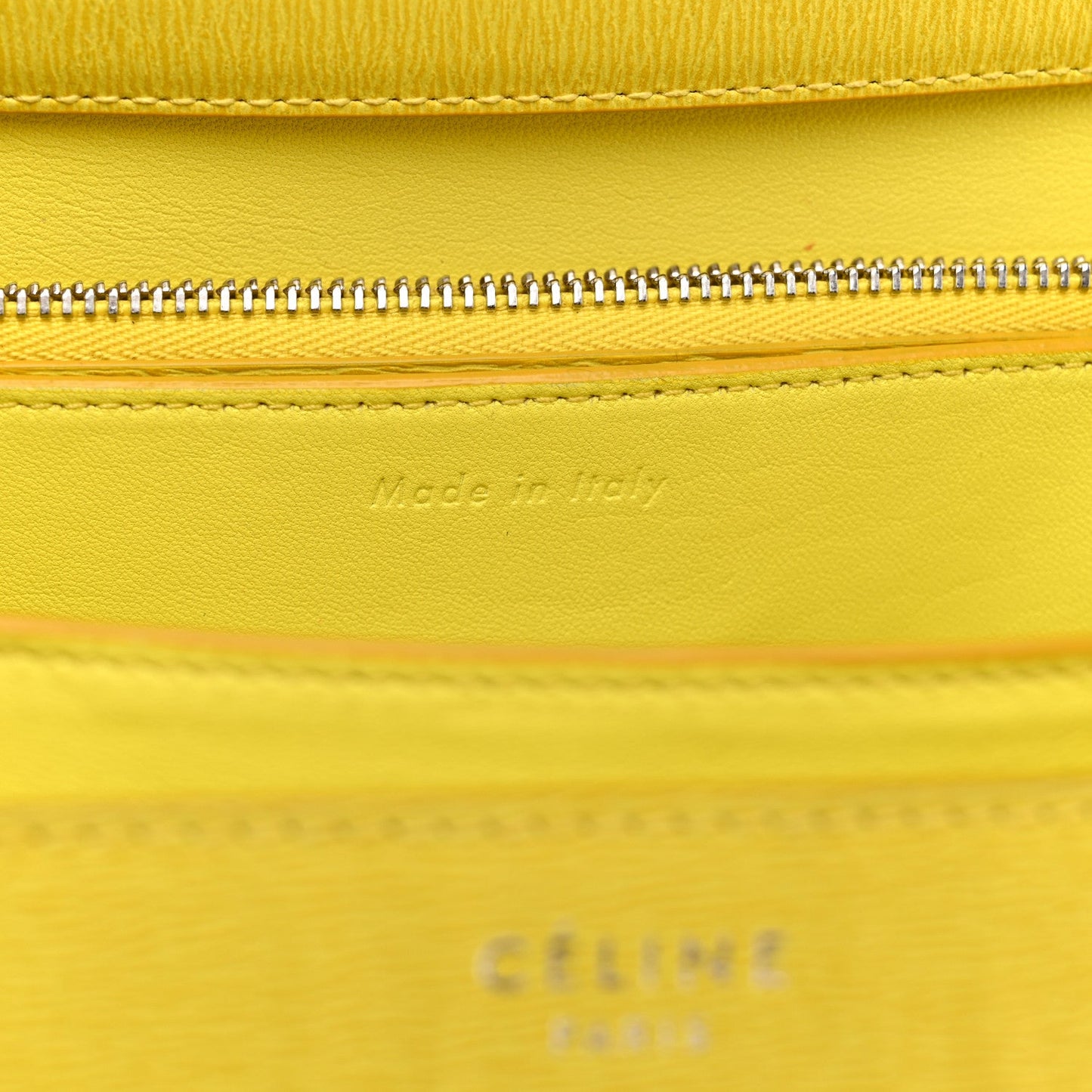 Liege Calfskin Medium Classic Box Flap Bag Fluo Yellow