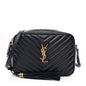 Calfskin Matelasse Monogram Lou Camera Bag Deep Marine