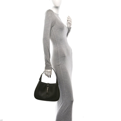 Grand Prix Calfskin Web Medium Jackie 1961 Hobo Dark Green