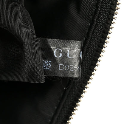 GG Supreme Monogram Web Messenger Bag Black