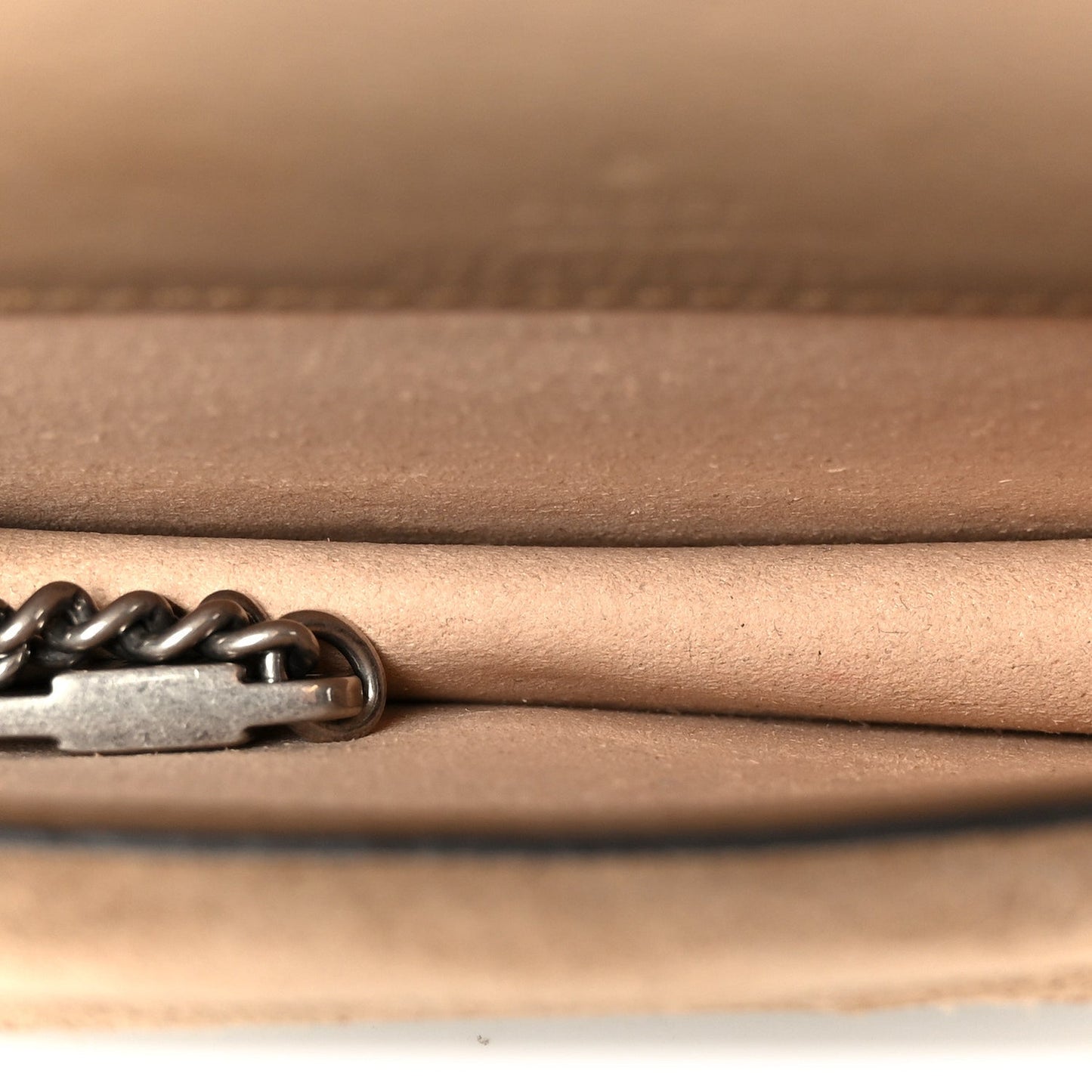 GG Supreme Monogram Super Mini Dionysus Shoulder Bag Taupe