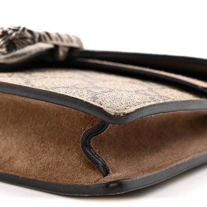 GG Supreme Monogram Super Mini Dionysus Shoulder Bag Taupe
