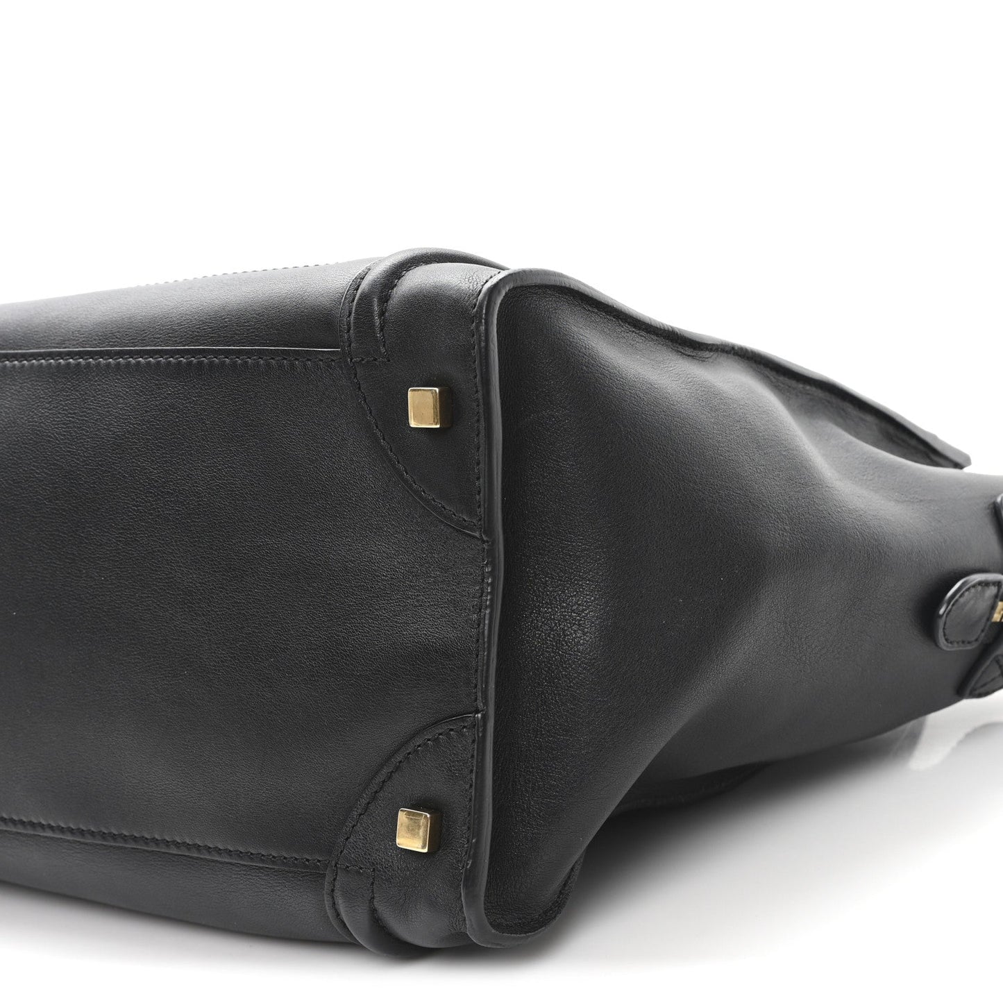 Smooth Calfskin Mini Luggage Black