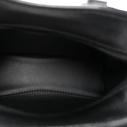 Grained Calfskin Neo Classic Black Hardware Nano City Crossbody Black