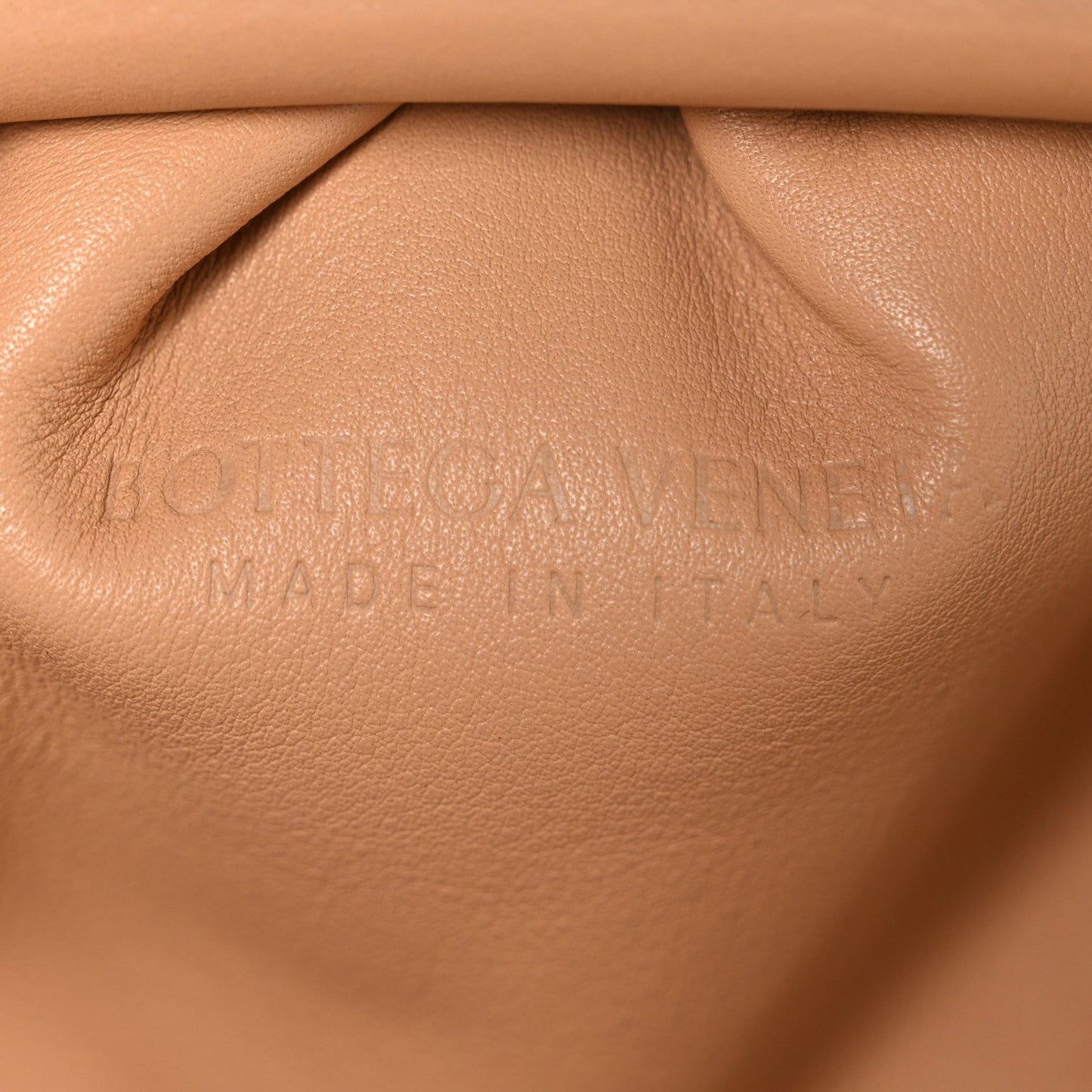 Calfskin Teen Pouch Almond