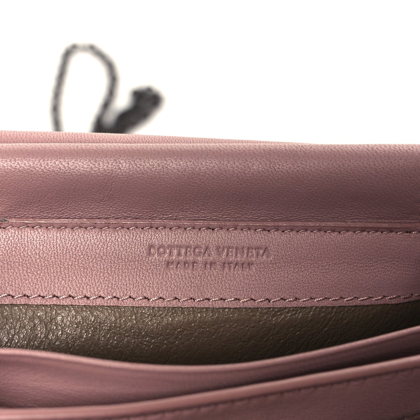 Nappa Intrecciato Continental Wallet on Chain Violet