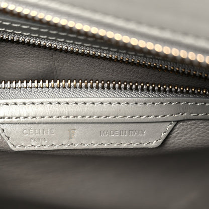 Smooth Calfskin Mini Luggage Grey