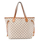 Damier Azur Neo Neverfull MM Rose Ballerine