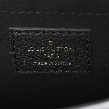 Grained Calfskin Lockme Tender Black