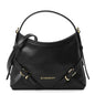 Tumbled Calfskin Nano Voyou Bag Black