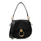 Grained Calfskin Large Tess Bag Black