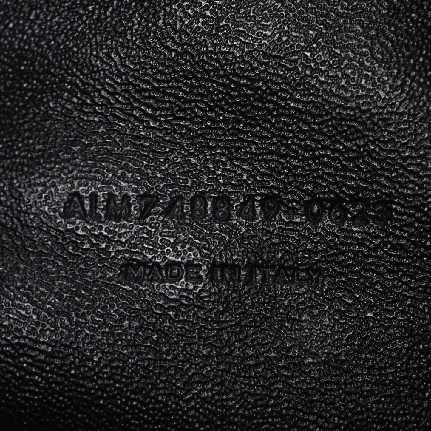 Calfskin Matelasse Monochrome Monogram Mini Lou Camera Bag Black