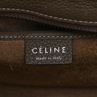 Drummed Calfskin Nano Luggage Souris