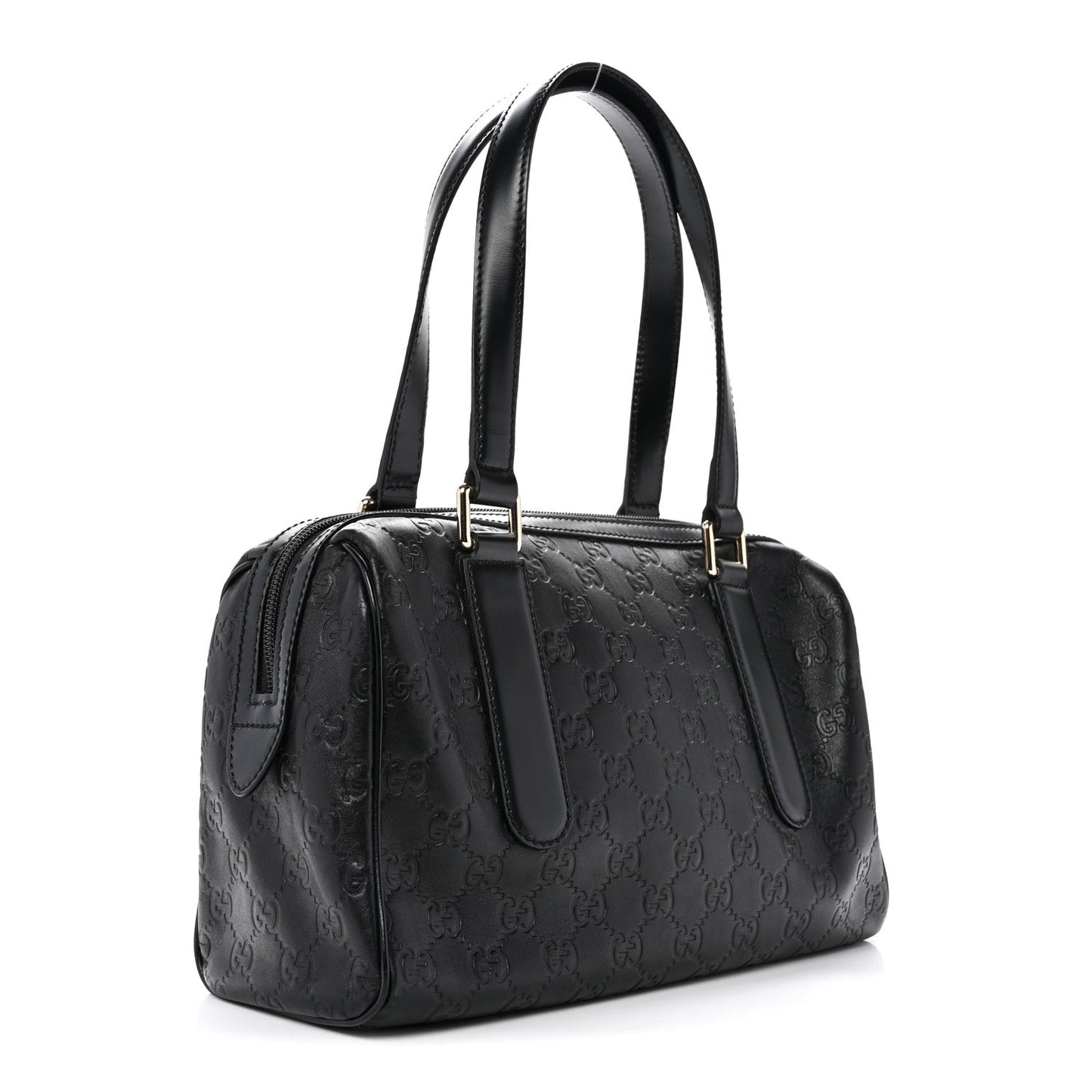 Guccissima Small Boston Black