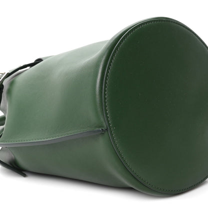 Smooth Calfskin Nano Big Bag Bucket  Forest