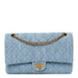 Denim Quilted 2.55 Reissue 226 Flap Light Blue
