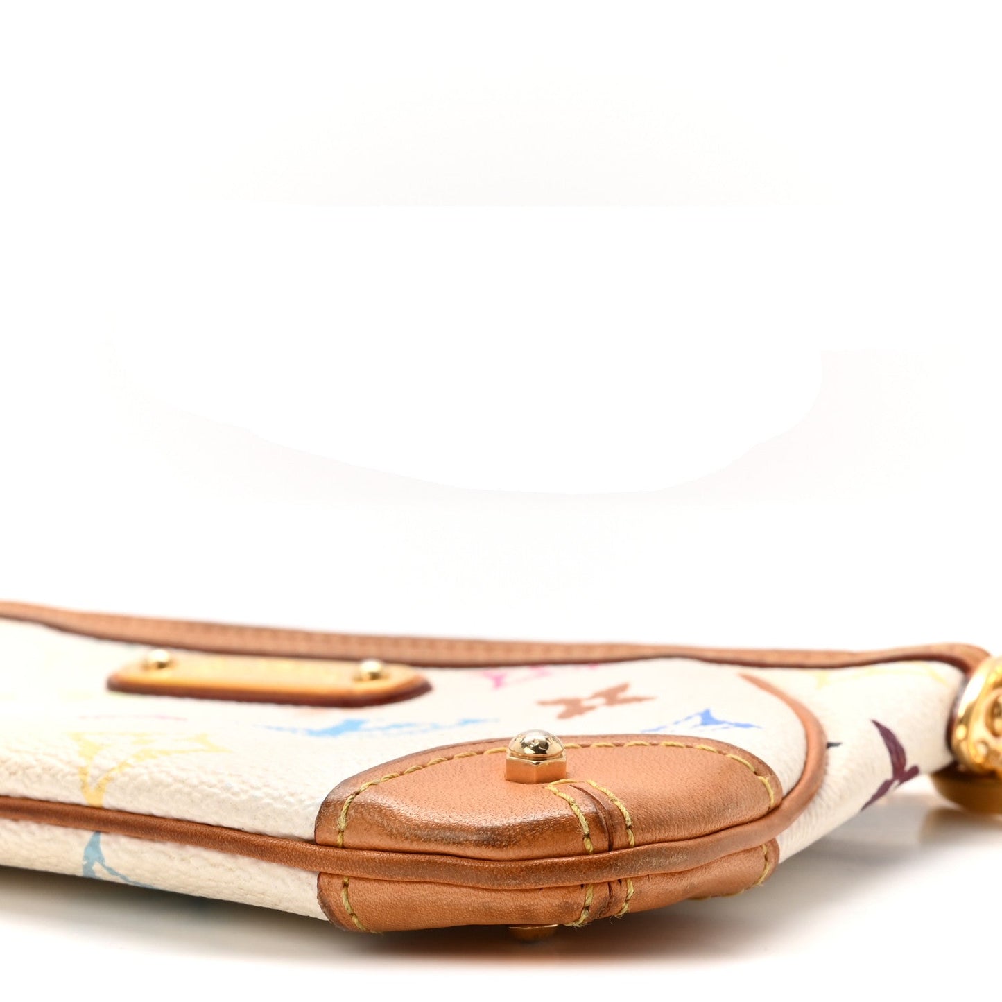 Monogram Multicolor Pochette Milla MM White